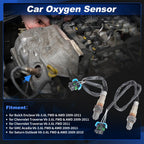 2X Upstream Downstream Oxygen Sensor for Buick Enclave V6-3.6L (2009–2011)