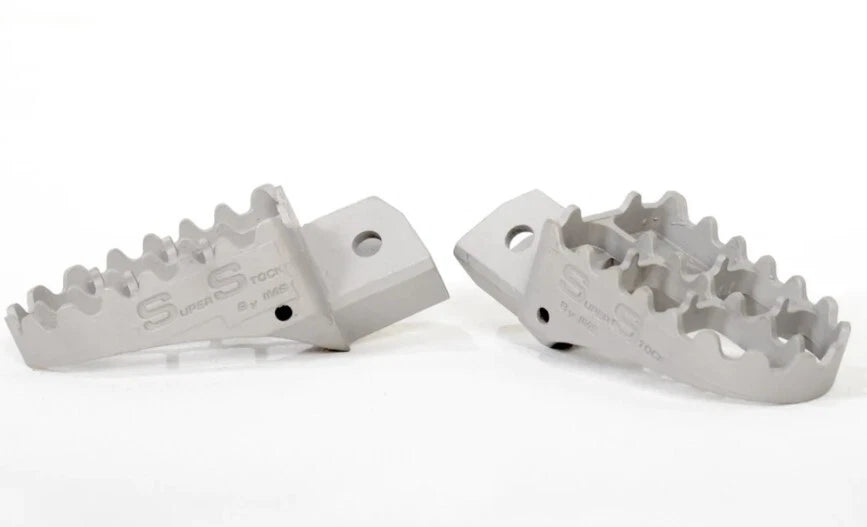 IMS Super Stock Stainless Steel Foot Pegs for Kawasaki KX65 KX80 KX85 KX100 (2000–2023)
