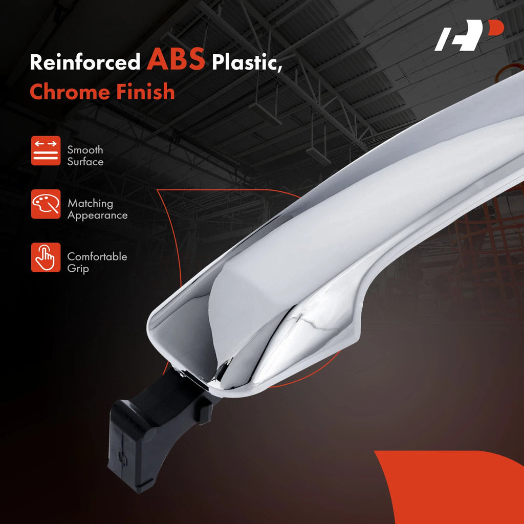 Chrome Exterior Door Handle for Toyota Sequoia Tundra (2008–2016)