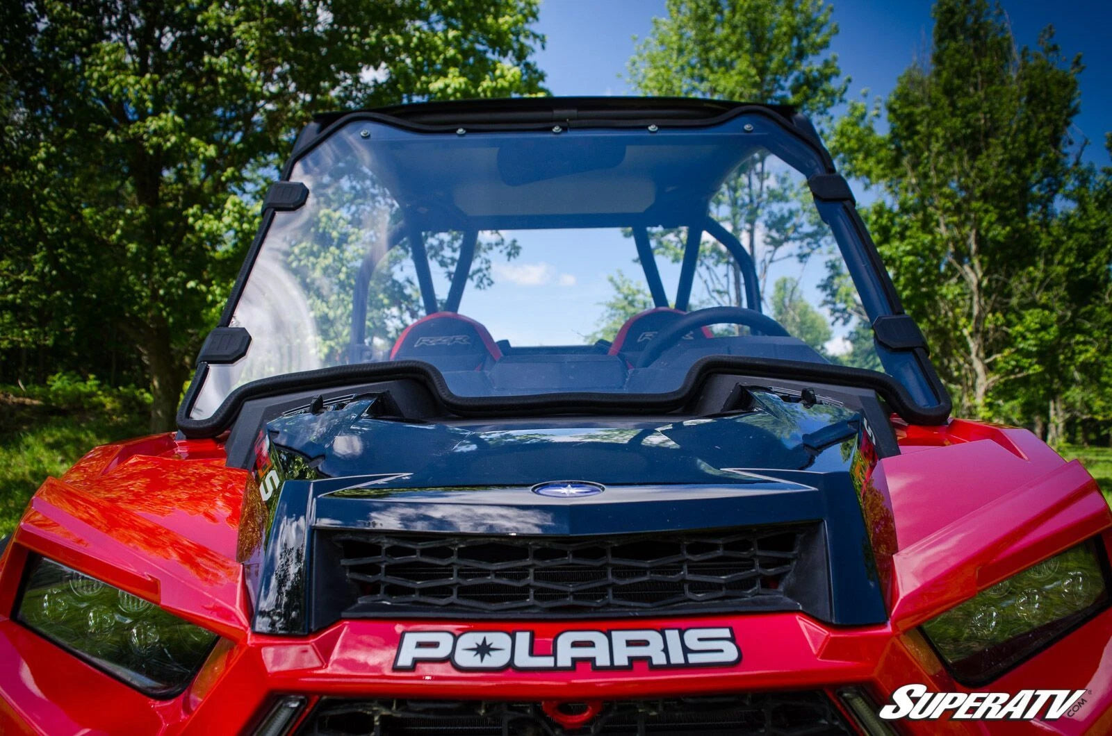 Scratch Resistant Full Windshield for Polaris RZR XP Turbo S (2018–2021)
