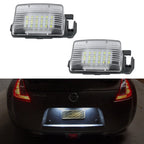 2X LED License Plate Light for Nissan 350Z 370Z GTR G35 G37 (2003–2020)