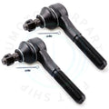 Set of 2 Front Outer Tie Rod Ends for Dodge Ram 1500 2500 3500 (1994–1999)