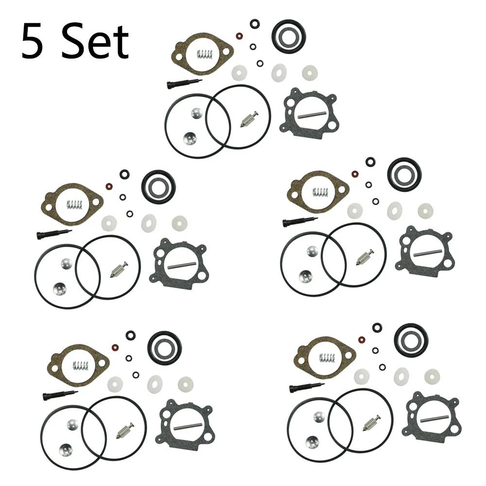 Set of 5 Carburetor Repair Kits for B&S 492495 493762 498260