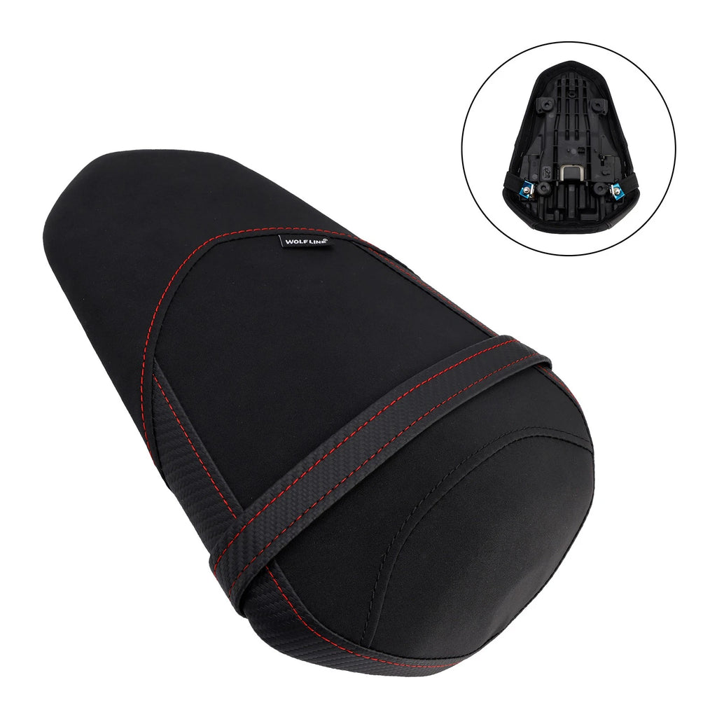 Rear Passenger Seat Cushion for Yamaha YZF-R3 MT-03 (2015–2023) - Red
