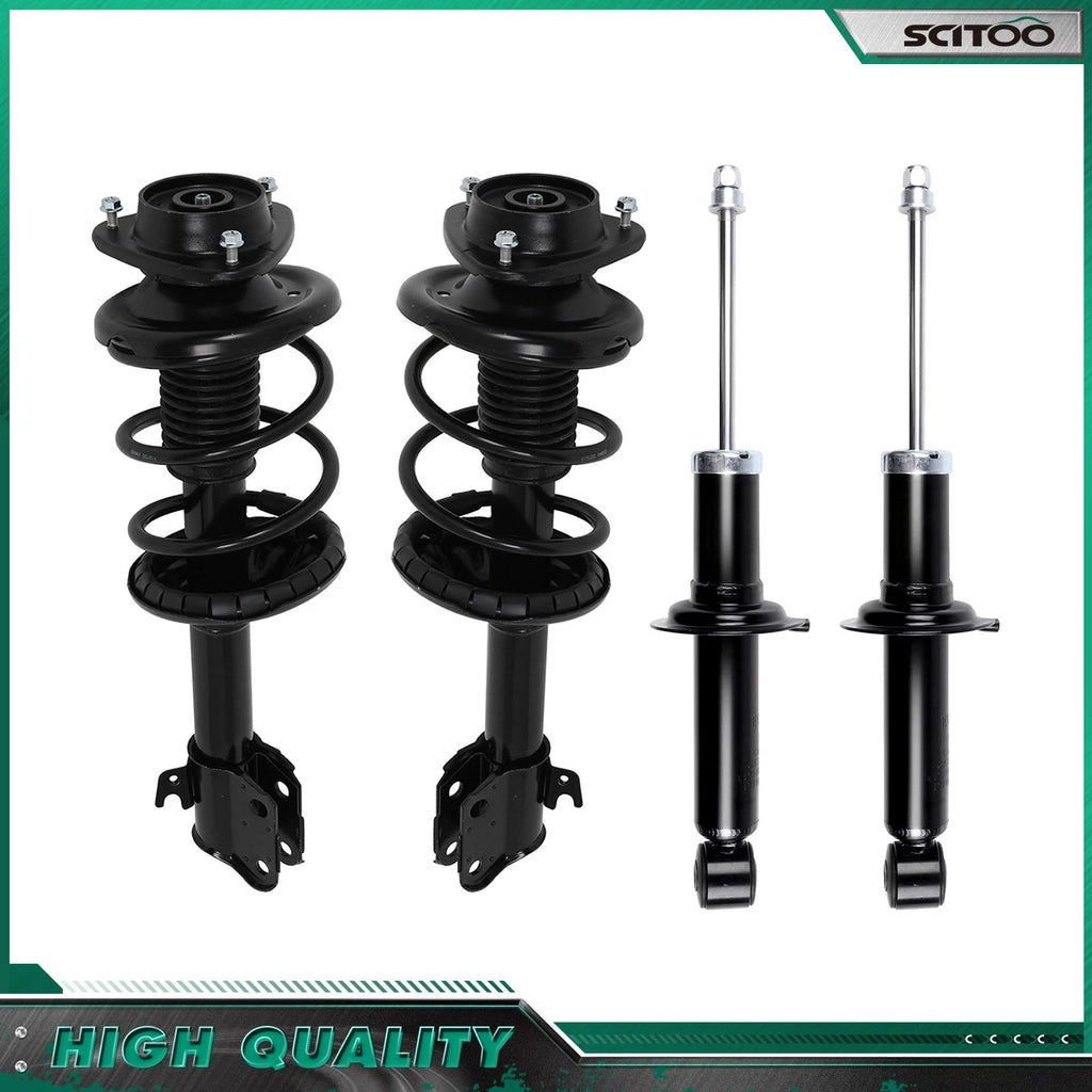 Rear Shocks Struts Coil Spring Assembly for Subaru Outback (2002–2004)