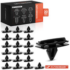 20Pcs Fender Flare & Rocker Moulding Clips for Jeep Wrangler 