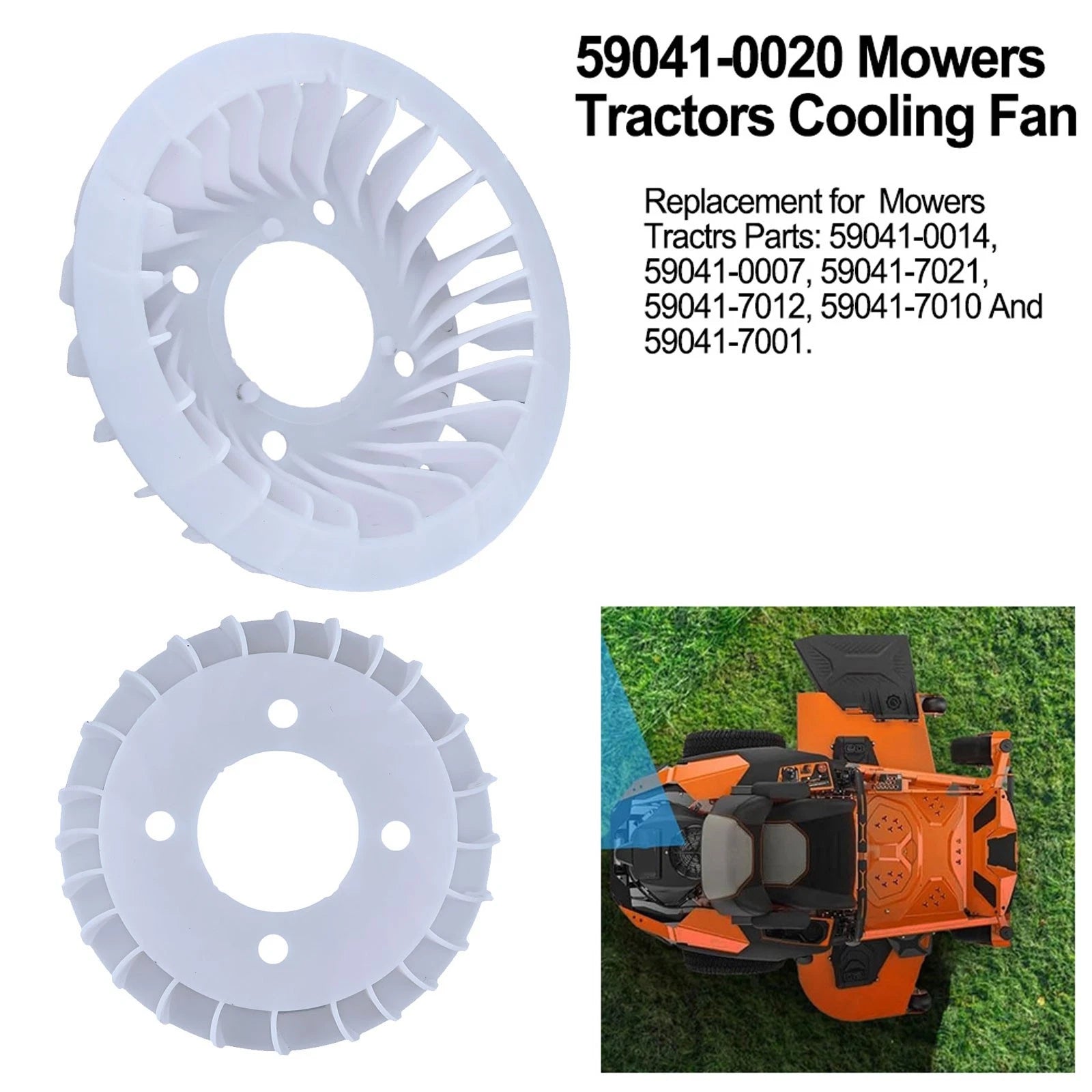 Cooling Fan for FH381V FH430V FH451V FH541V FH580V (59041-0020, 7007, 59041-0014)