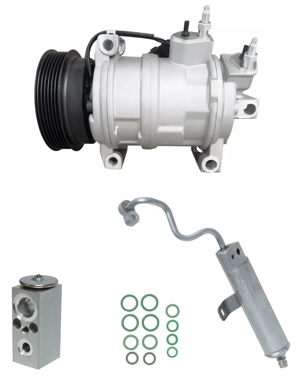 AC Compressor Kit Replacement for Jeep Commander 5.7L V8 (2006–2010)