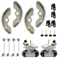 Front Brake Wheel Cylinders W/Shoes for Honda TRX300 FourTrax 1988–1992