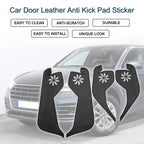 Set of 1 Car Door Leather Anti Kick Pad Sticker for Audi Q5 (2018–2019)