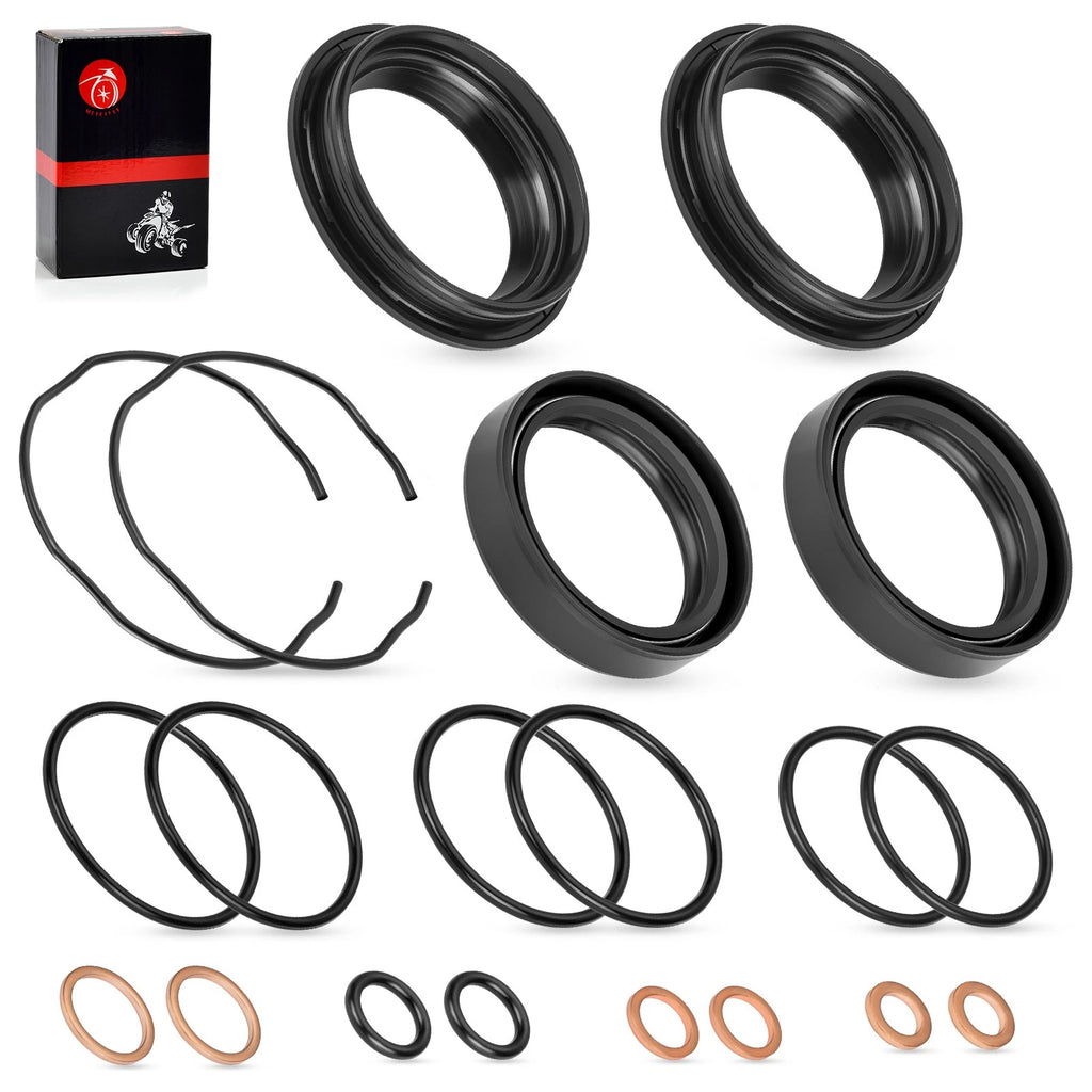 Fork Dust Oil Seal O-Ring Kit for Suzuki V-Strom 650 DL650 DL650A (2004–2011)