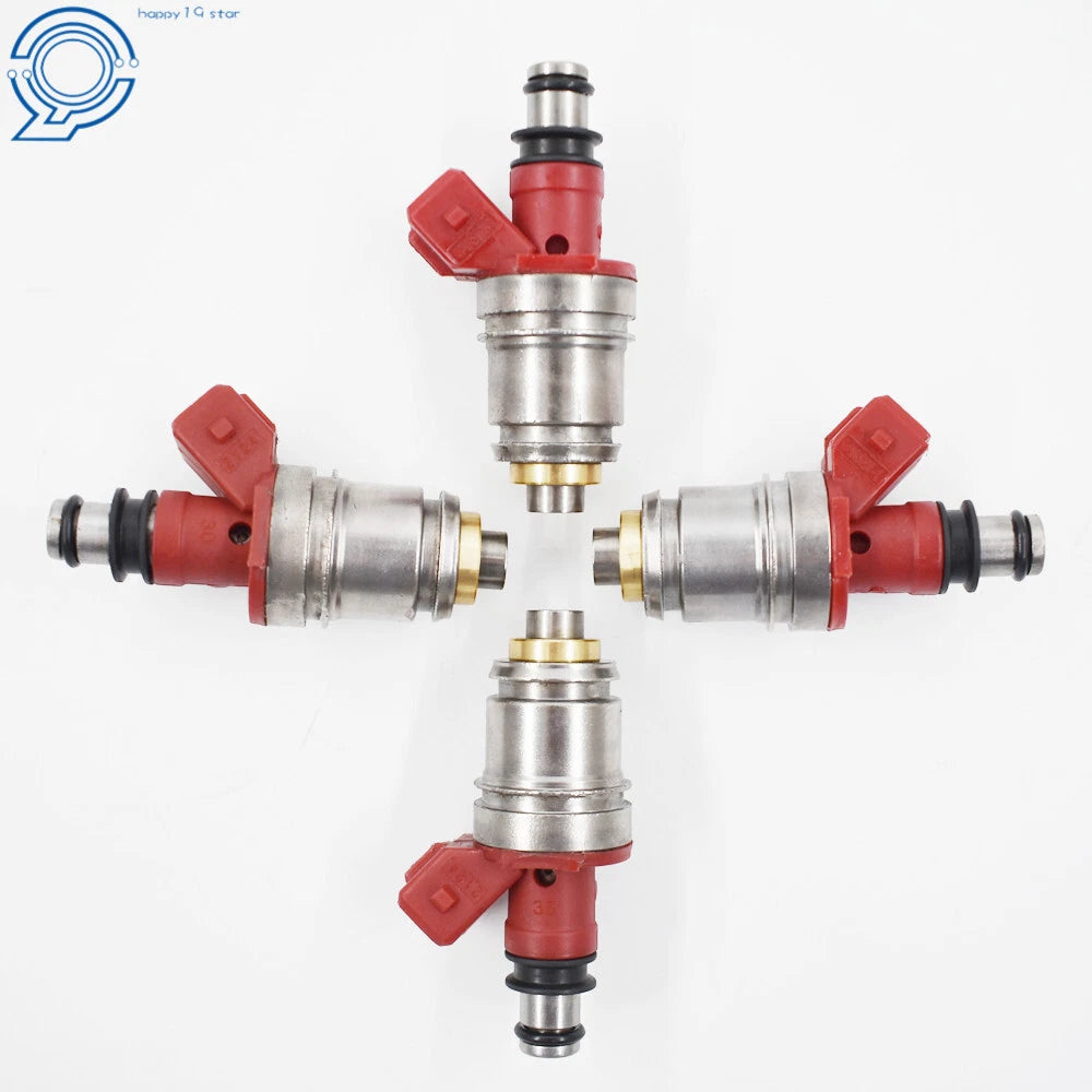 Set of 4 Fuel Injectors for Nissan D21 (1991–1995)