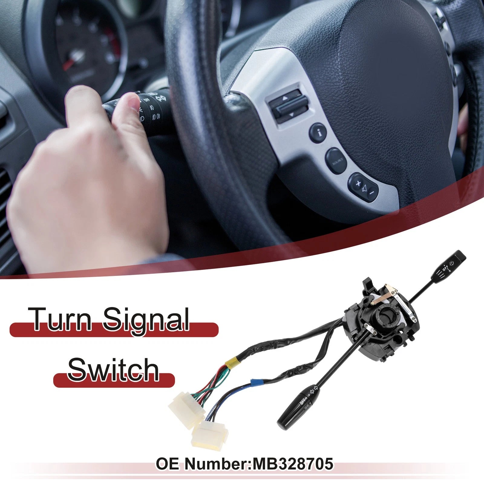 Turn Signal Switch for Mitsubishi L300 (1990–1998) No.MB328705