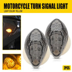 2X LED Turn Signal Indicator Lamps for Motorcycle (12V M10)