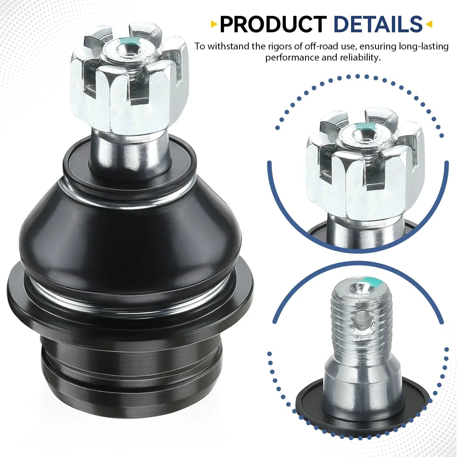 2 x Front Upper Lower Ball Joint for Suzuki KingQuad 750 LTA750X AXi (2008–2023)