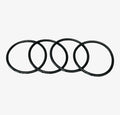 Set of 4 Cylinder Block O-Ring Seals for Caterpillar 107-9570 (OEM)