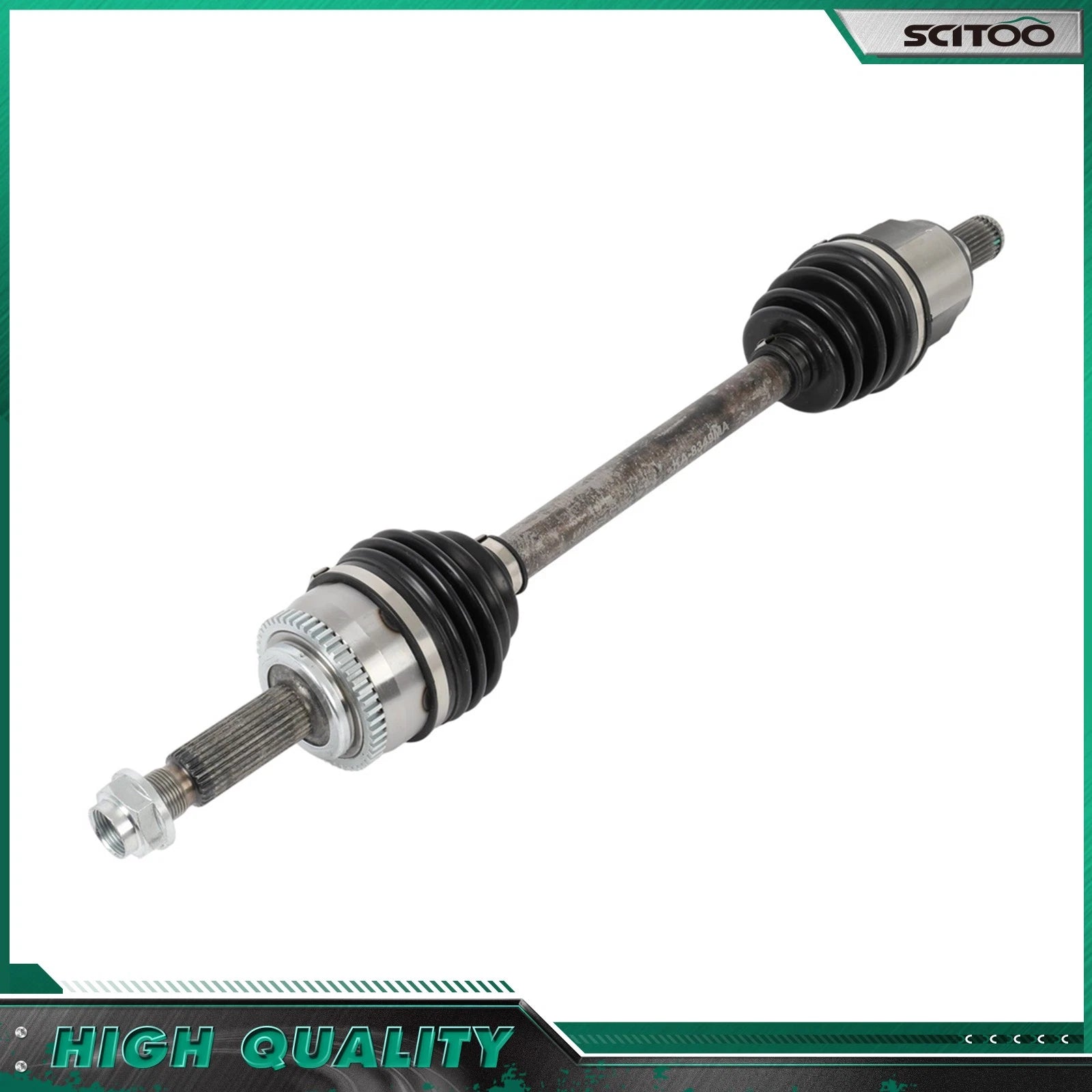 Front Left CV Axle for Kia Rio (2018–2023) & Hyundai Accent (2018–2022) 1.6L