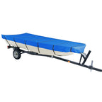 Jon Boat Cover for 16ft Jon Boat (Fits 210D, Blue)
