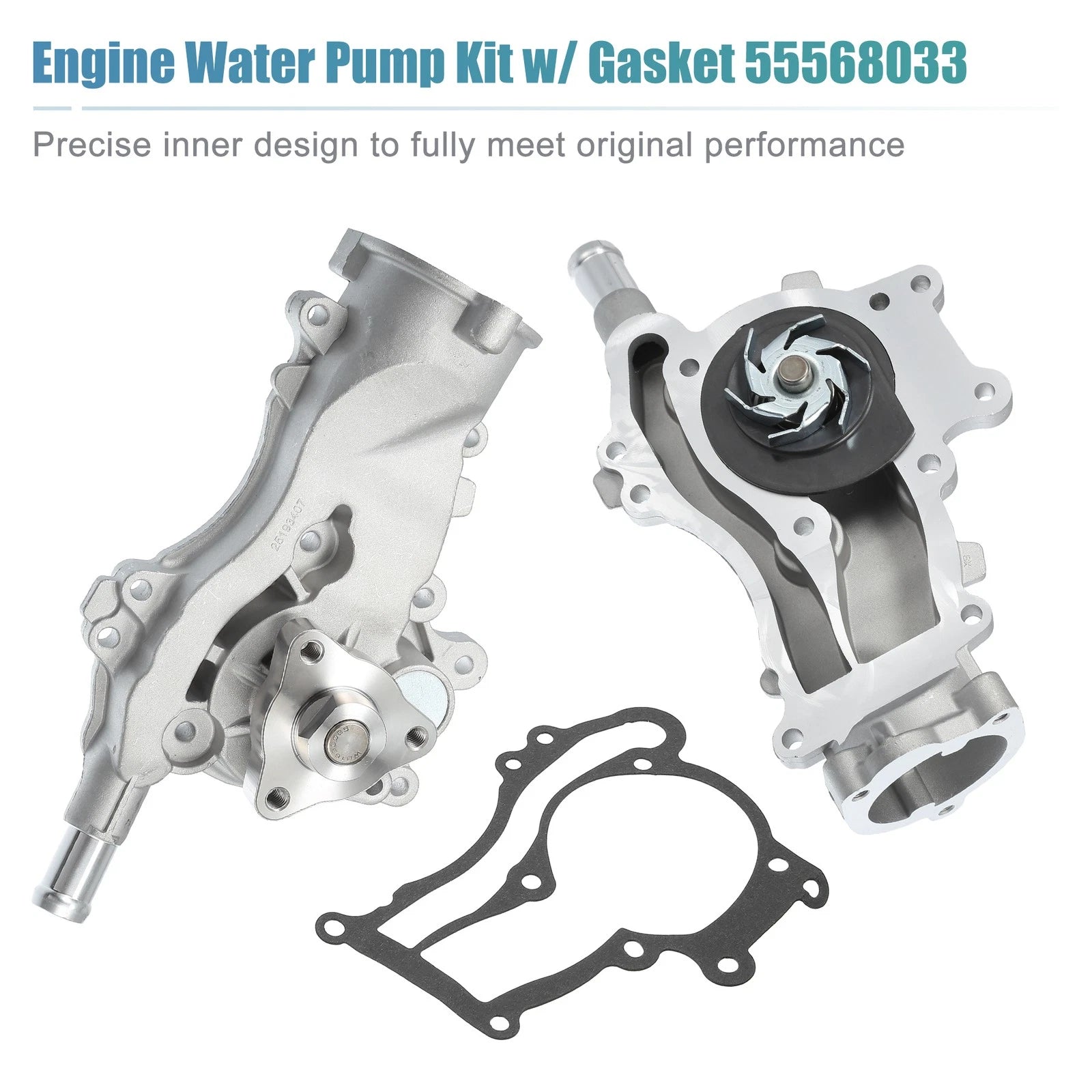 Engine Water Pump Thermostat Housing No. 55486342 for Chevy Cruze Sonic (2011–2019)