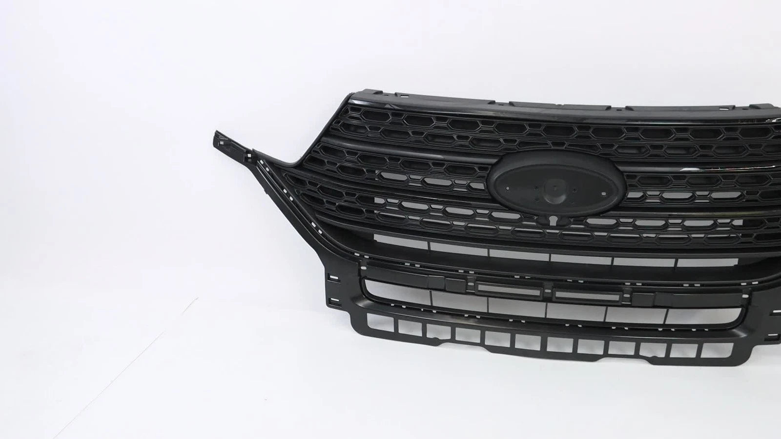 Black Grille Front Bumper Radiator Assembly for Ford Explorer (2020-2021)