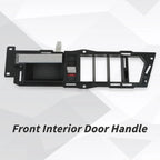 Pair Interior Door Handle for Chevy GMC C/K1500 Suburban (1988–1989, 1994) Chrome Lever