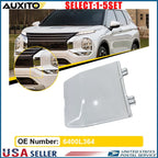 Front Tow Hook Eye Cover Cap for Mitsubishi Outlander (2022–2024) OE 1-5X Pearl White