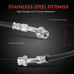 2X Rear Brake Hydraulic Hose for Kia Cadenza (2014–2016)