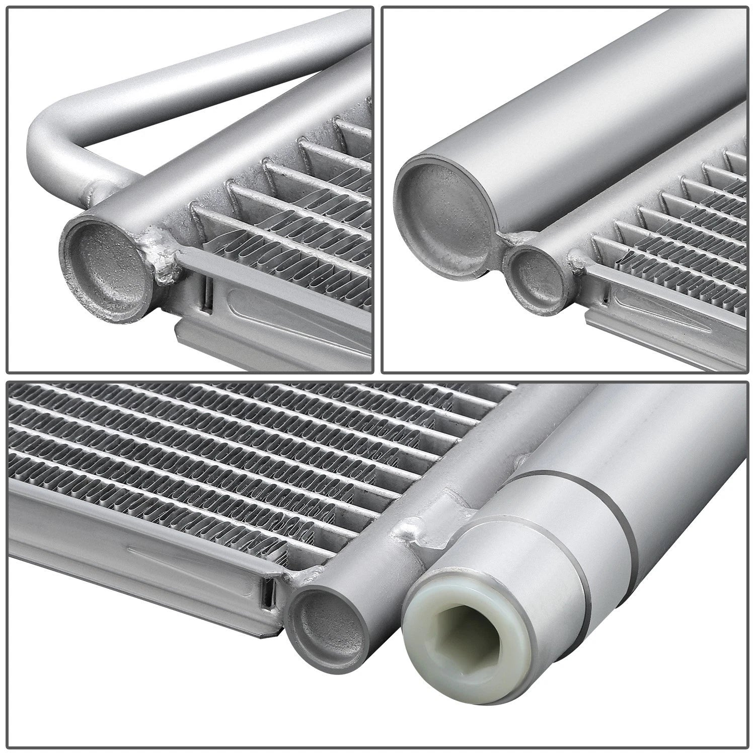 A/C Condenser for BMW X5 X6 4.4L (2008–2018) Aluminum Core