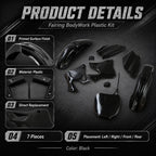 Fairing Bodywork Plastic Kit for Yamaha YZ125 YZ250 (1996–2001)
