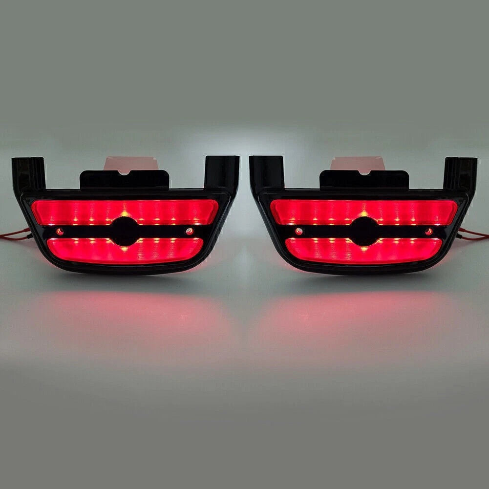 Passenger Footboard Floorboard Cover LED Light for Harley Touring Road King (2014–2023)