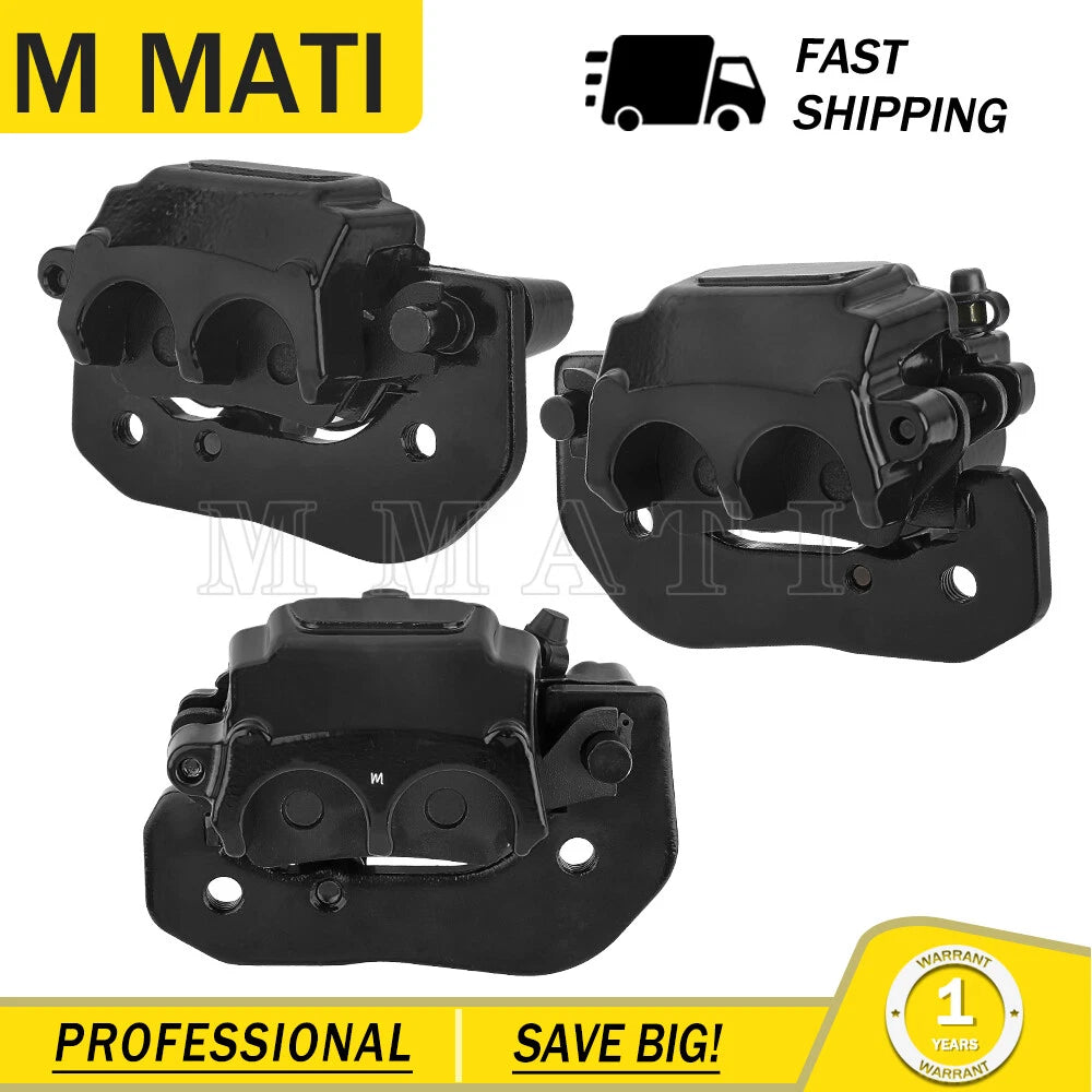 Front & Rear Brake Calipers for Can-Am Outlander 450 500 570 650 800 850 1000 (2013–2023)