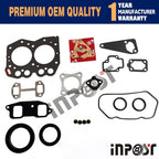 Full Gasket Kit for Yanmar Komatsu SK007 (2007–2010) 2TNE66 2D66E 2TN66L 2TN66E