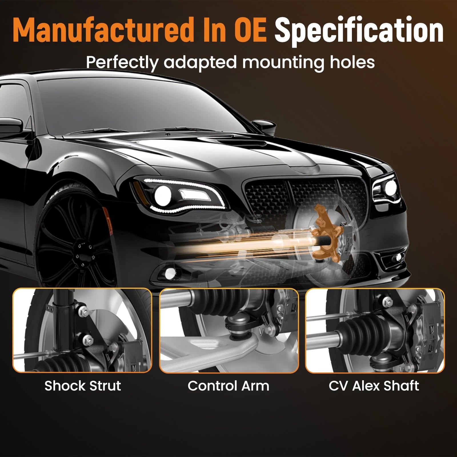 Front Hub Assembly Kit for Subaru Impreza/Legacy (2008-2014)