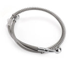 Brake Oil Hose Line with Banjo Fitting for Motorcycle (50cm/19")