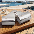 Folding Swivel Connector for Boat Tube 316 SS 22mm 25mm