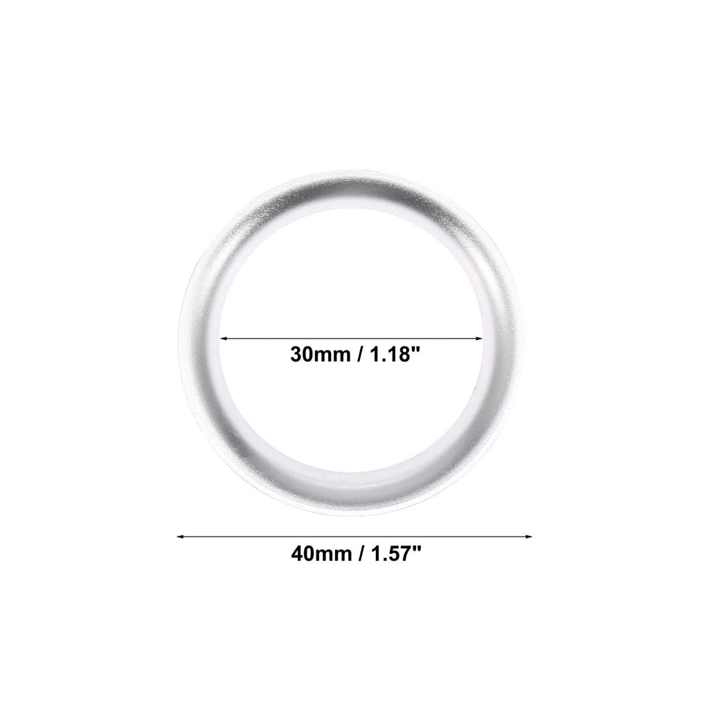 Decorative Start Button Ring for Mazda CX-5, CX-4, Axela, Atenza (Silver)