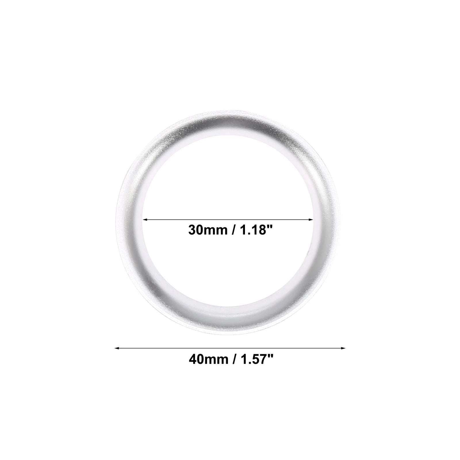 Decorative Start Button Ring for Mazda CX-5, CX-4, Axela, Atenza (Silver)