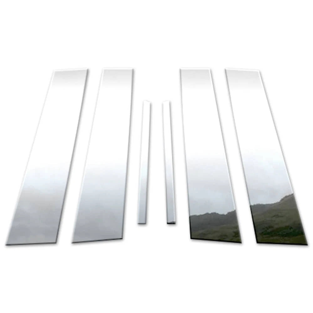 Diamond Grade 6pc Stainless Steel Pillar Post Covers for 2010-16 Buick LaCrosse