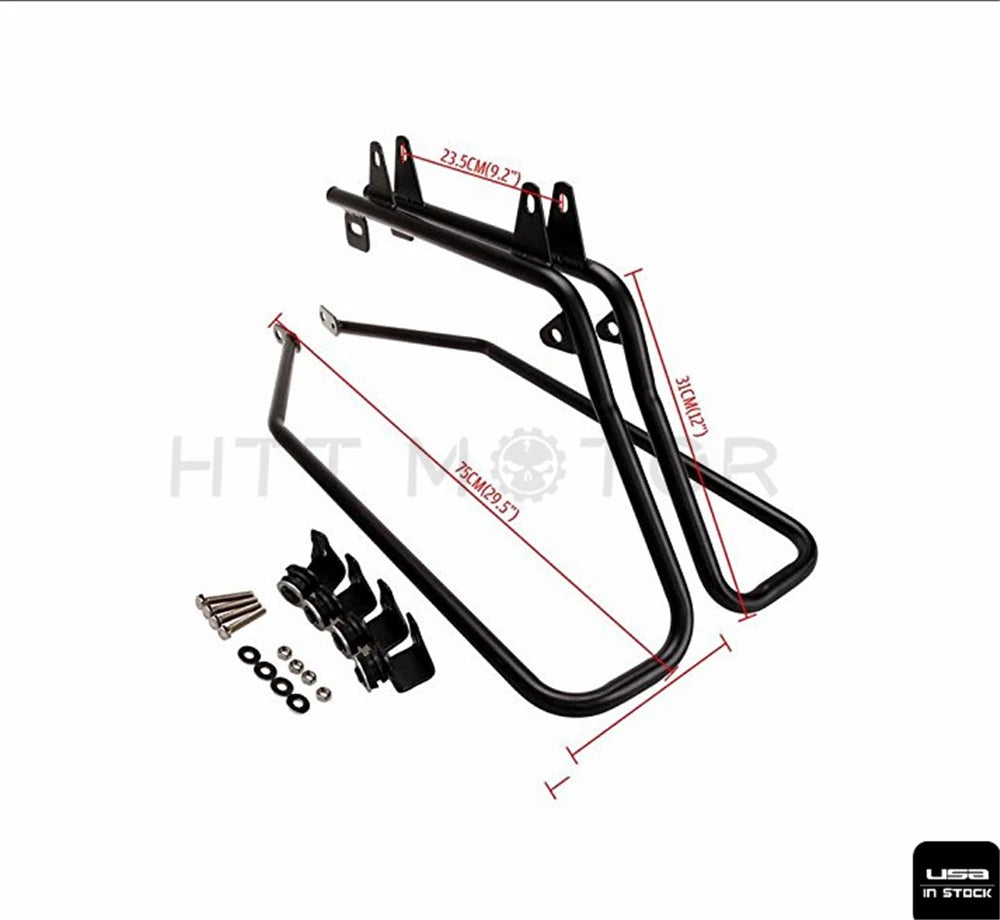 Saddlebag Conversion Bracket Kit for Harley Softail (1986–2013)