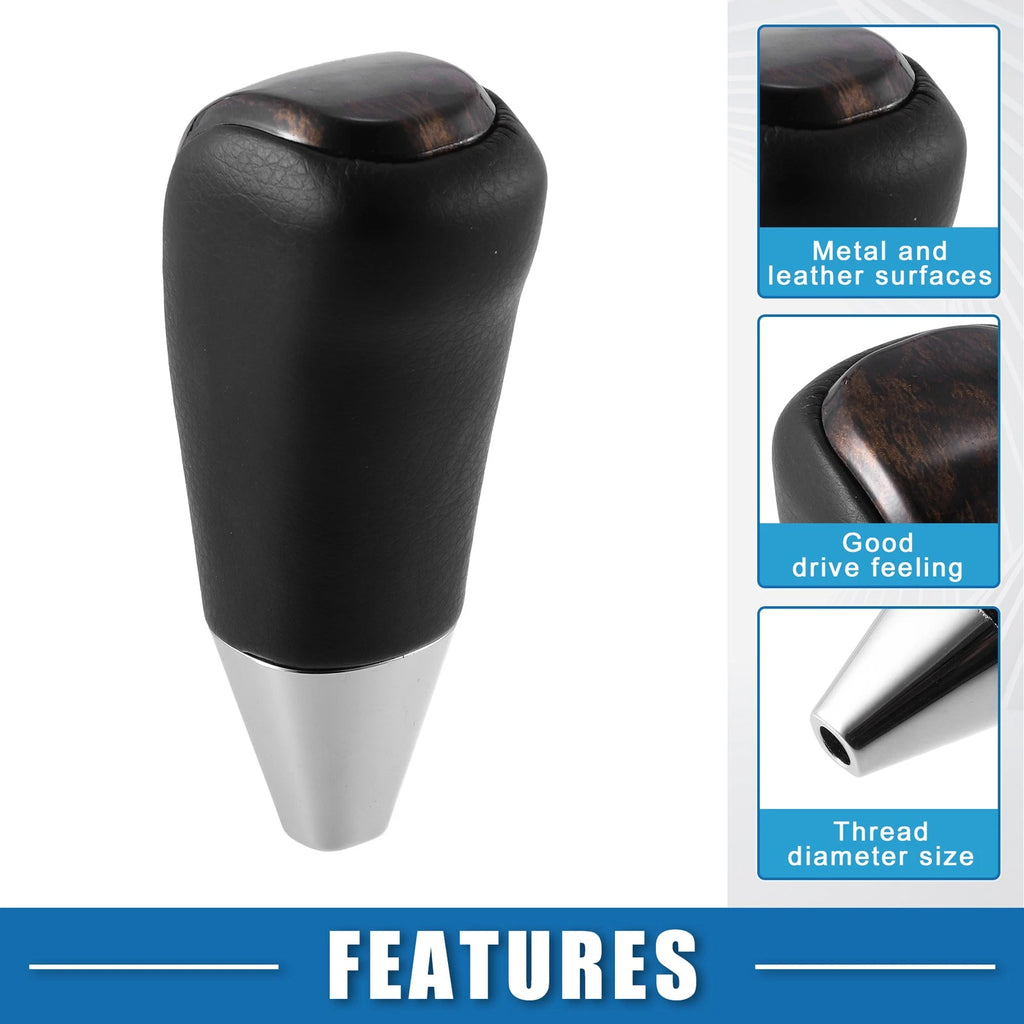 Gear Shift Knob for Toyota Land Cruiser (2016–2021) Gold Tone Black
