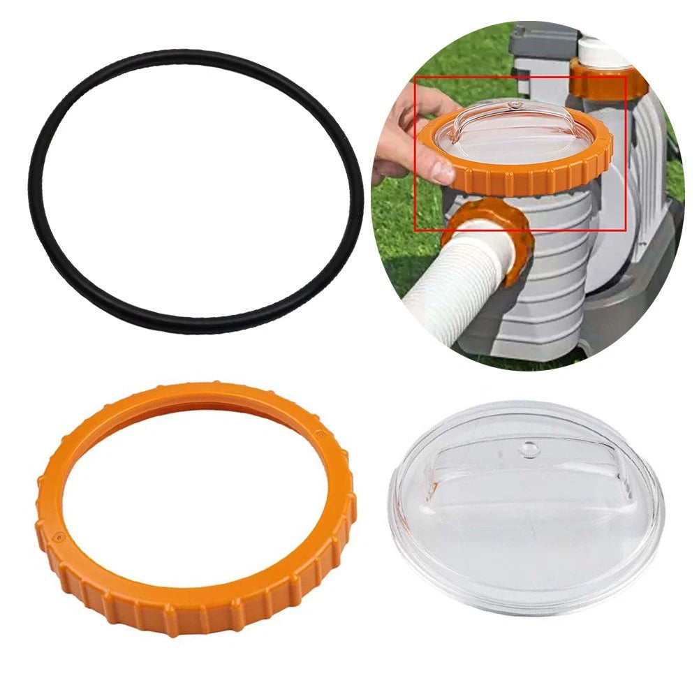 3 Piece Sand Filter Kit P07018 Nut P07019 Cover P6563 O Ring (2023–2023)
