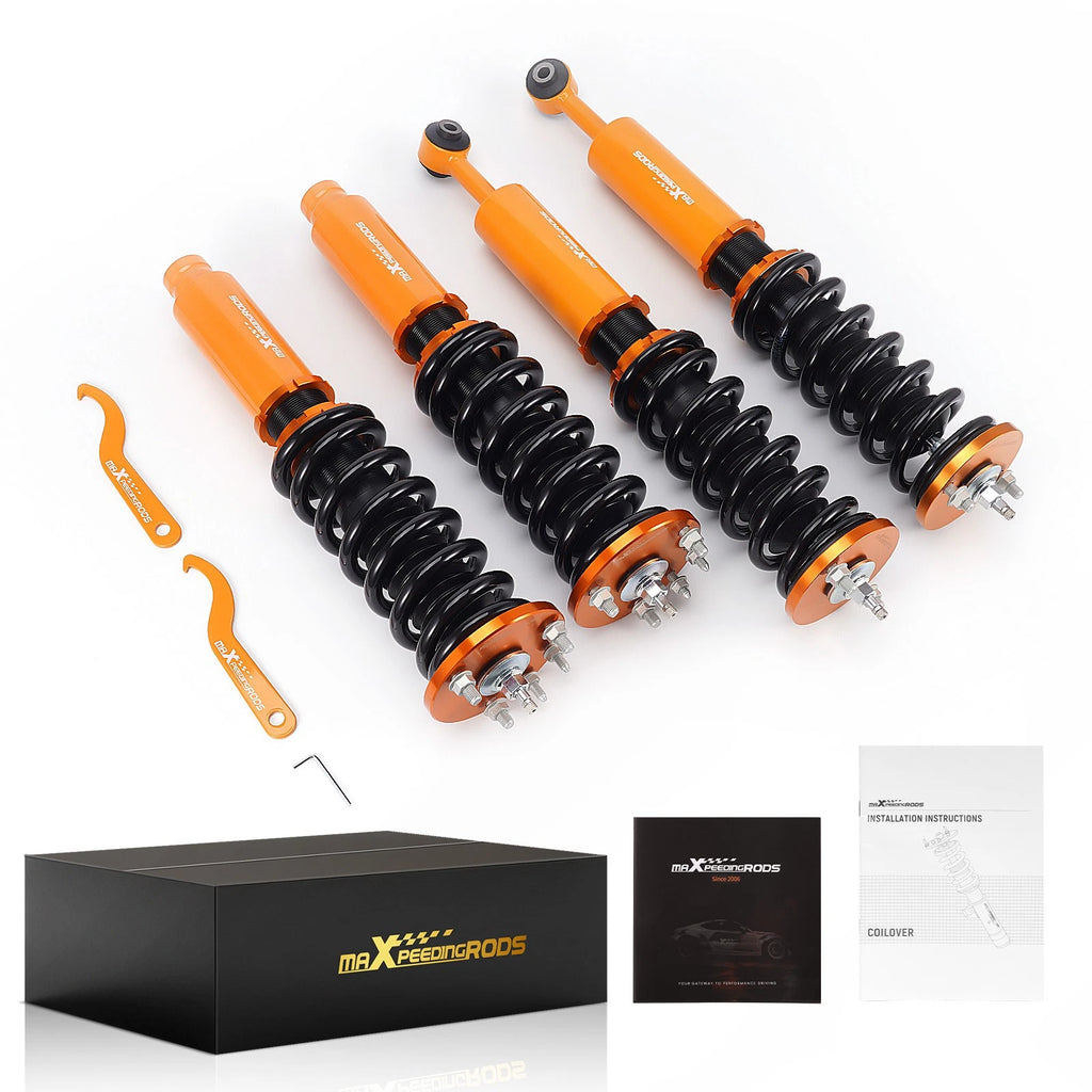 24-Way Adjustable Coilover Struts Damper Kit for Honda Accord (1998-2002)