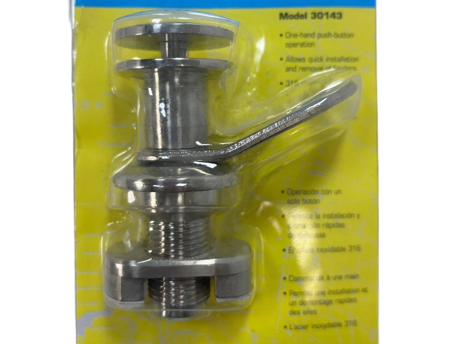 Fender Holder Kit for SeaChoice 30143 (1/2", 316 Stainless Steel)