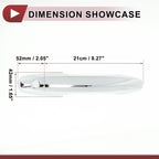 Car Door Handle Cover Set for Honda CR-V 2012-2016 Outside Silver Tone ABS