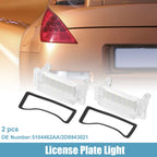 2pcs License Plate Light for Mercedes-Benz Sprinter 3-T (1995–2006) No. 5104462AA