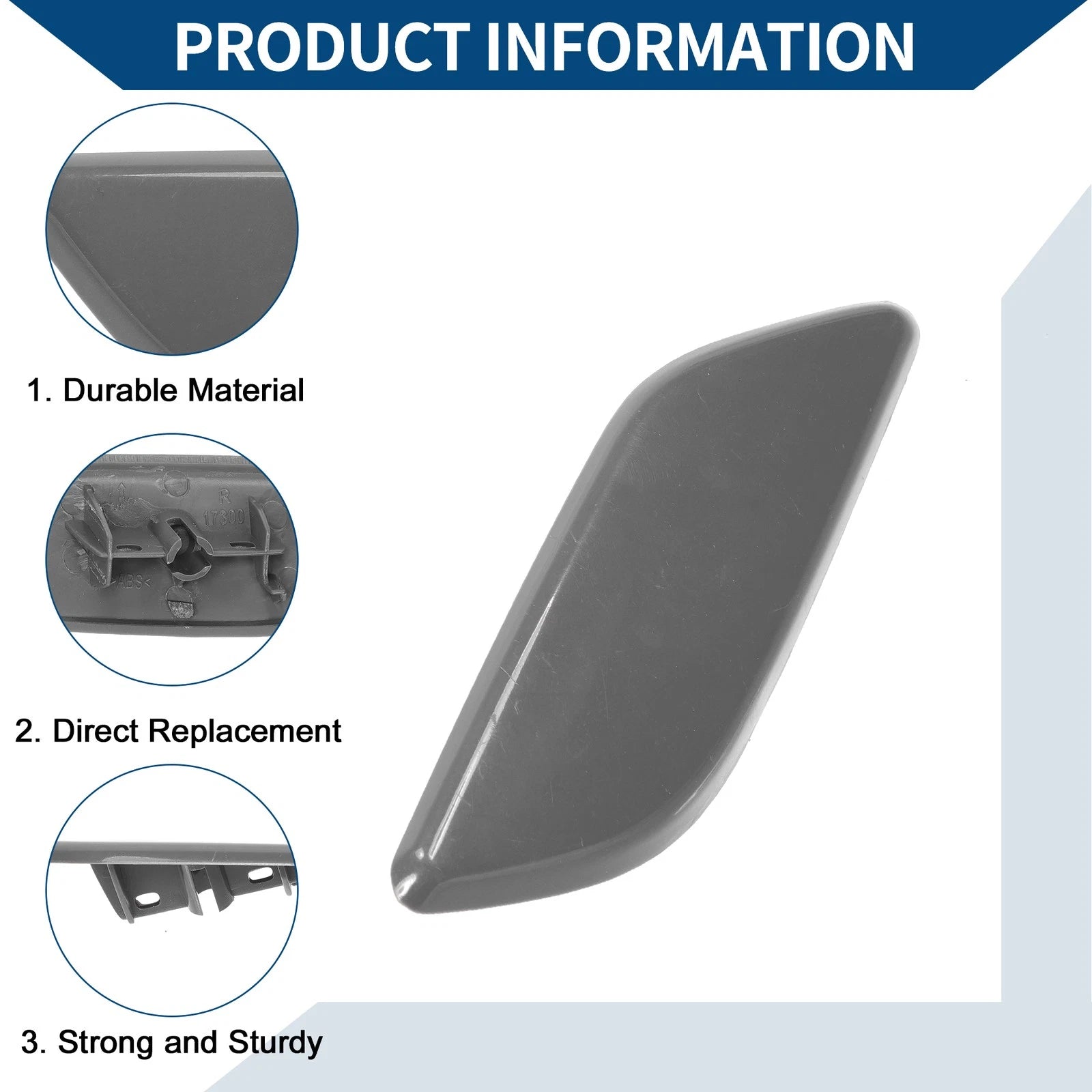Washer Nozzle Cover Cap for Honda Accord VIII CP1 CP2 CP3 (2008–2012)
