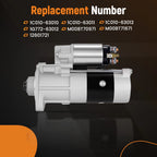 Starter for Kubota M6040 M6800 M8200 M8540 M9000