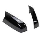 Gloss Black Add-On Rearview Side Wing Mirror Cap Cover for GMC Sierra 1500 (2014–2019)