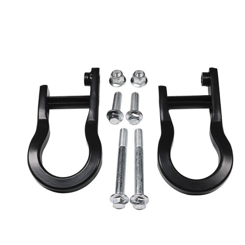 1 Pair Black Tow Hooks for Chevrolet GMC Silverado Sierra 1500 (2007–2019) 84072463