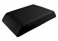 Leather Console Lid Armrest Cover for Hummer H2 (2003–2007) Blue Stitch